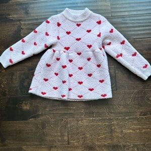 Lola and the Boys Sweetheart Sweater Dress